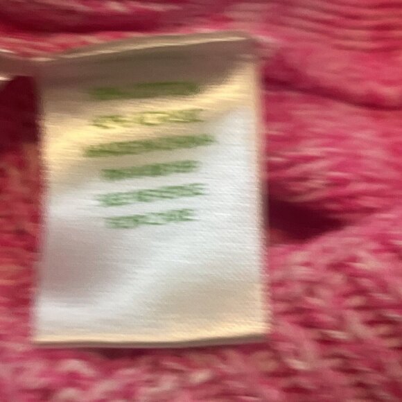 Women's Lilly Pulitzer Macxy Mix Stitch Sweater SZ Small Pink Open Knit - Picture 7 of 10